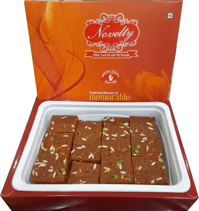 Fall in Love with the Rich and Creamy Texture of Novelty Sweets' Chocolate Burfi