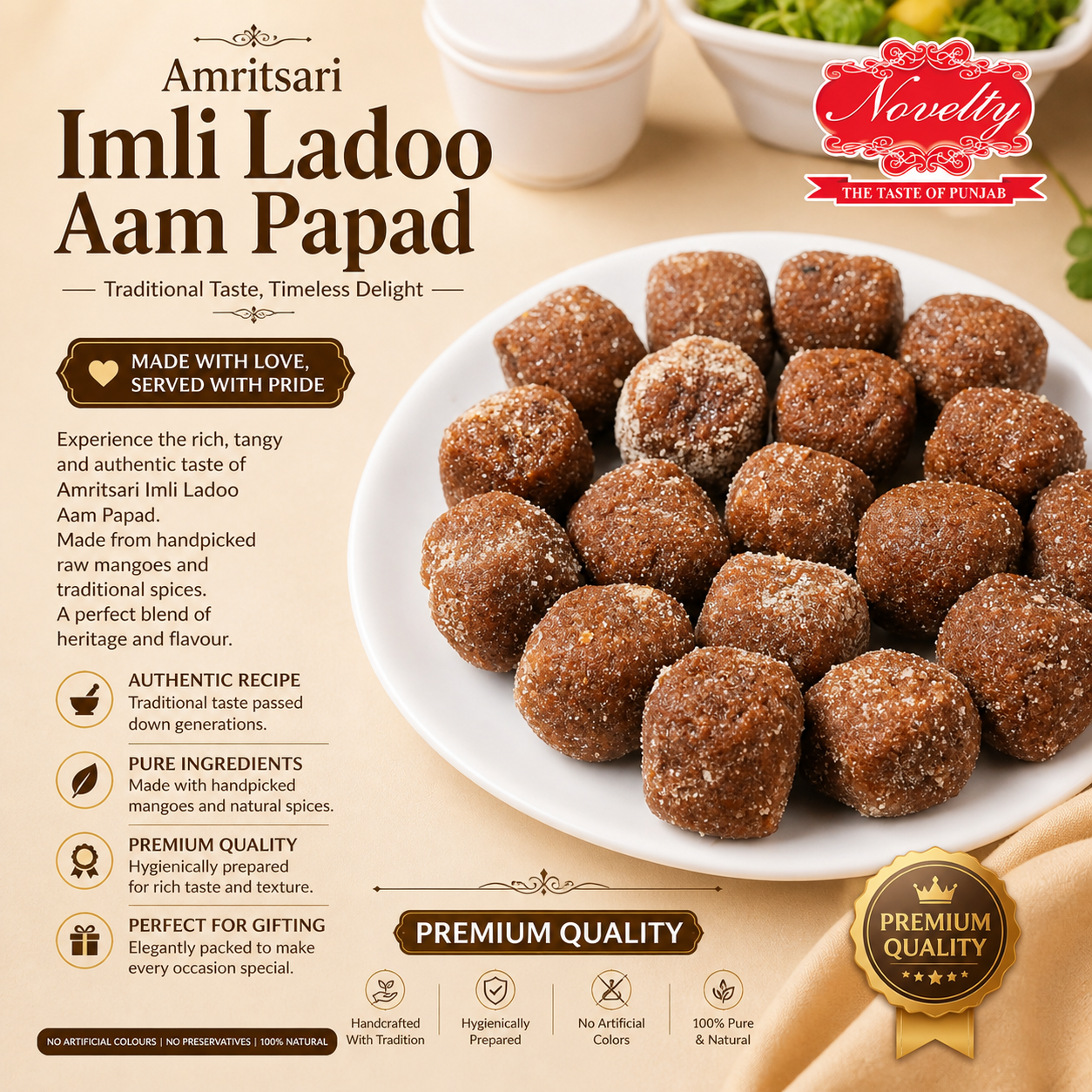 Imli Ladoo Aam Papad