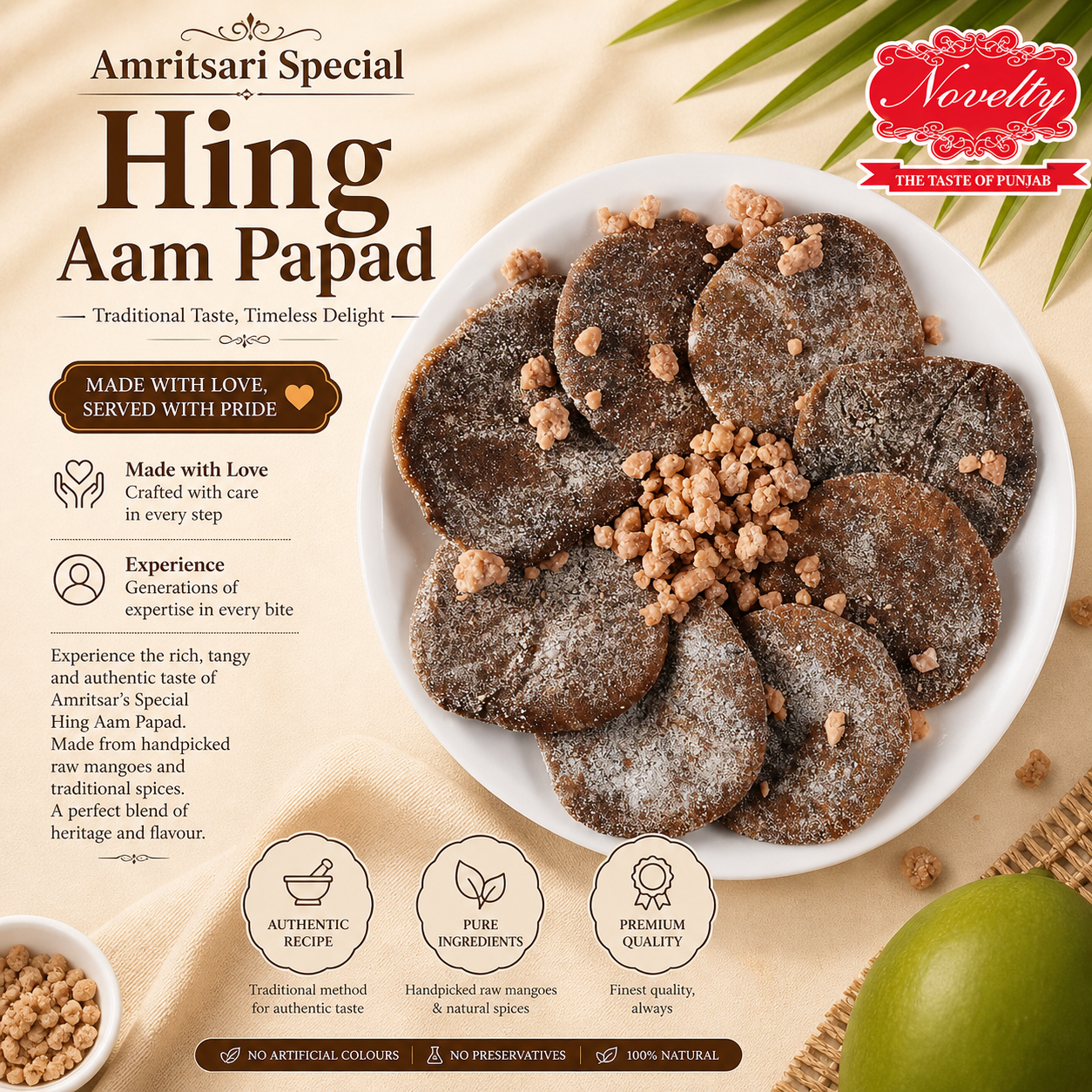 Hing Aam Papad