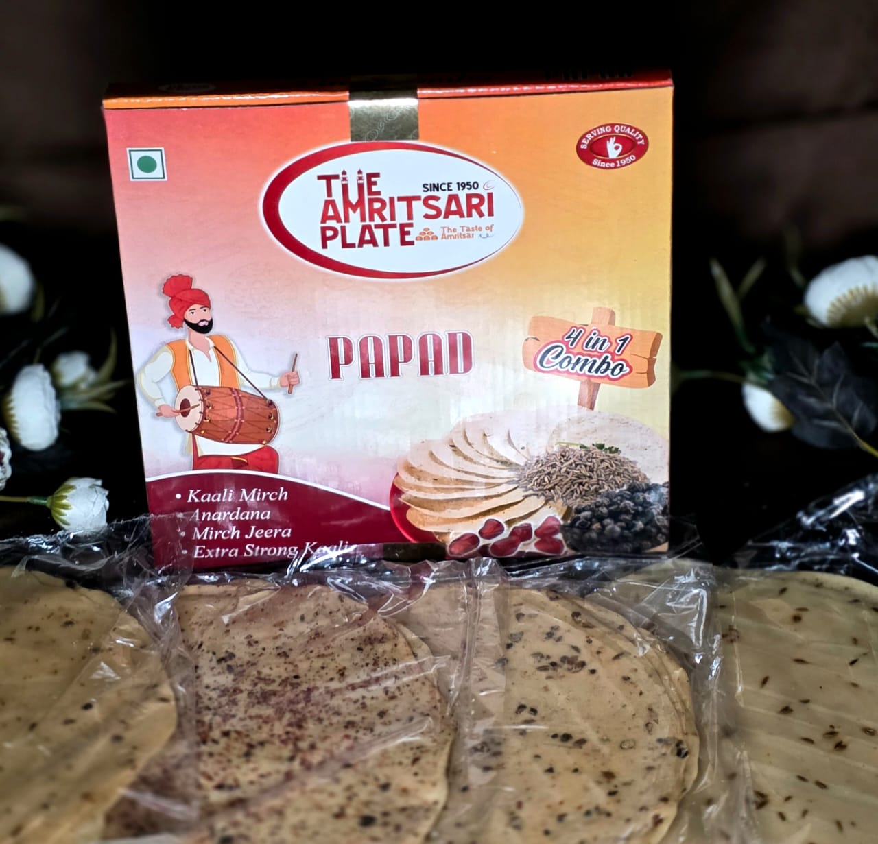 Amritsari Papad Combo pack 4 in 1