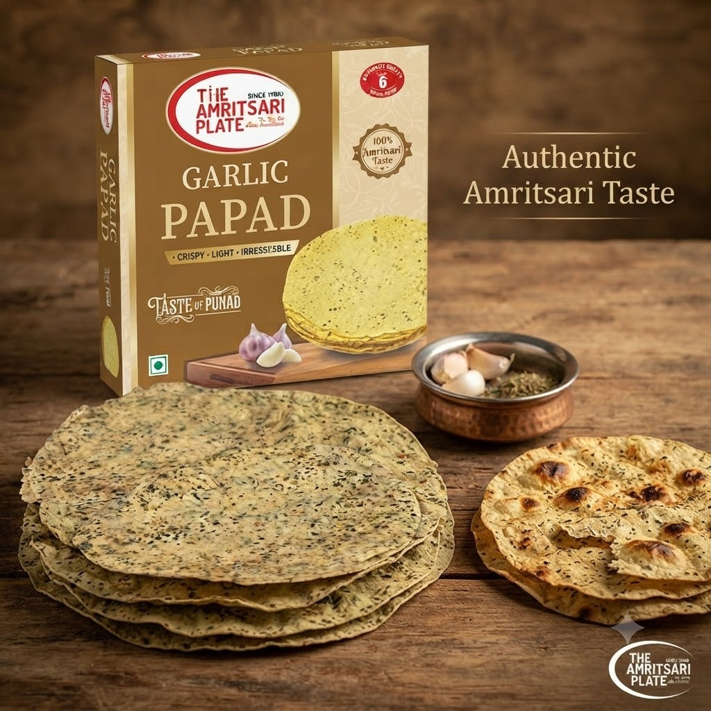 Garlic Papad