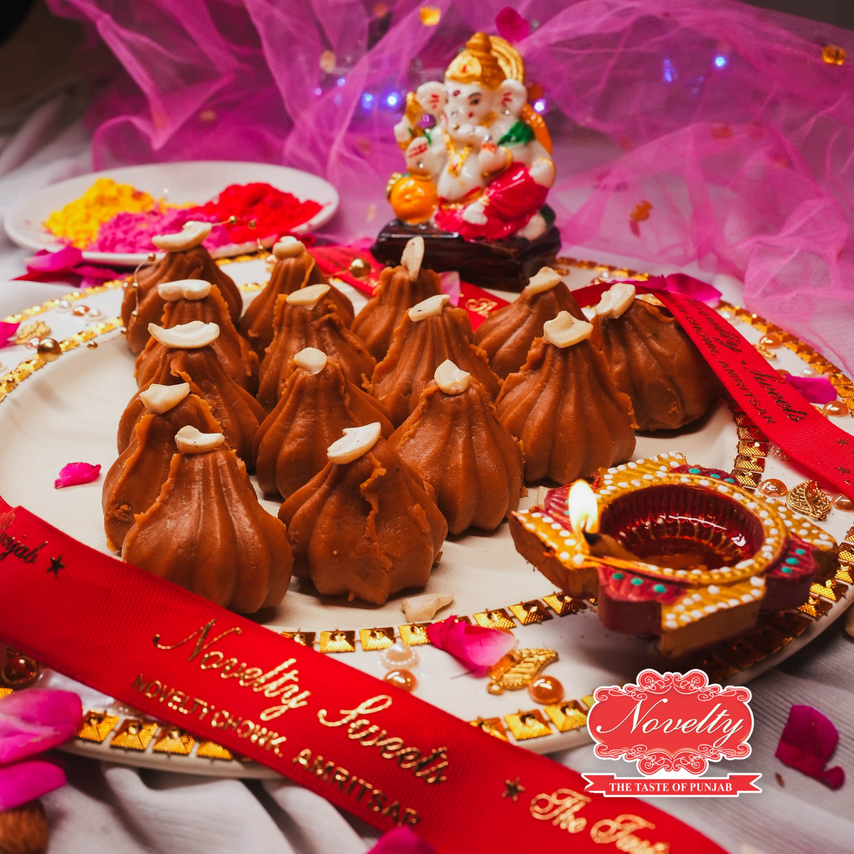 Roasted Modak