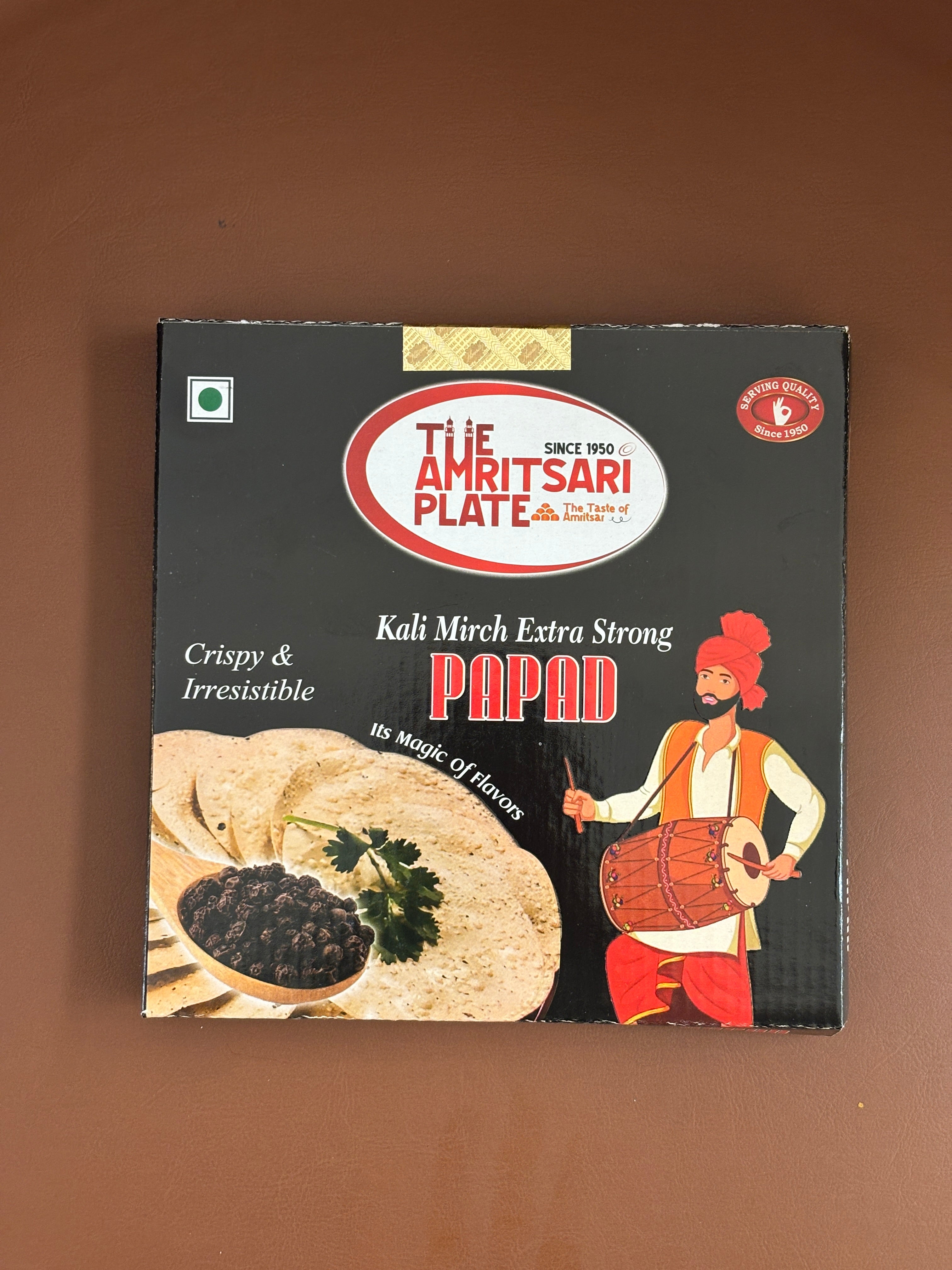 Amritsari Extra Kali Mirch Papad