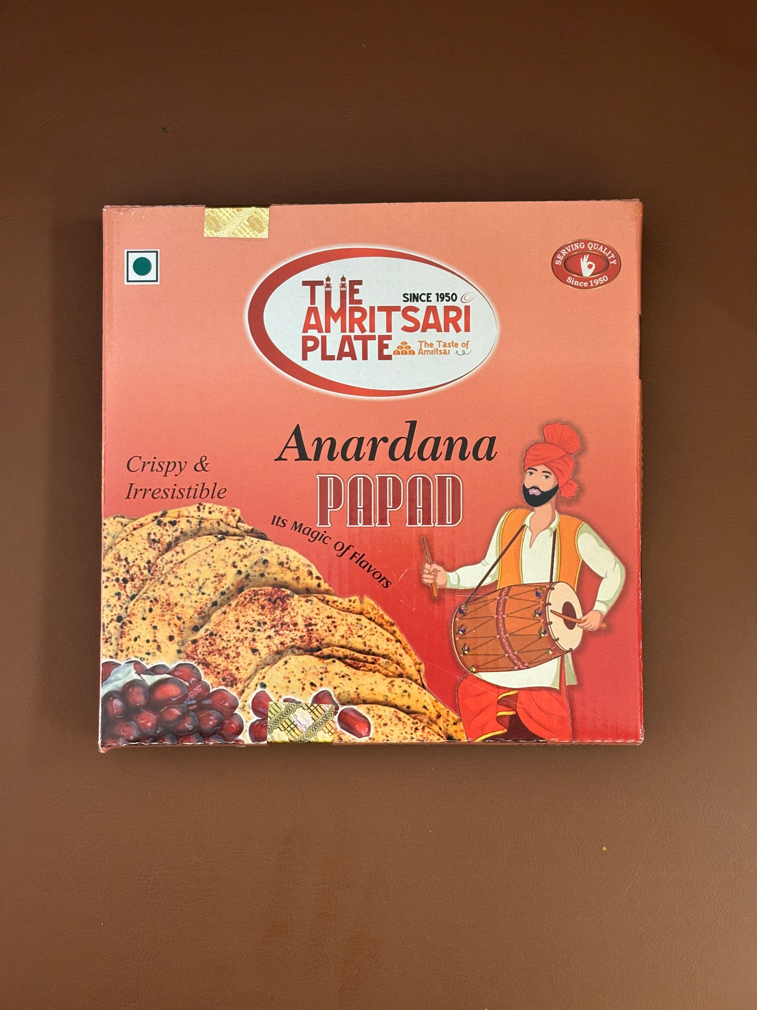 Amritsari Anardana Papad