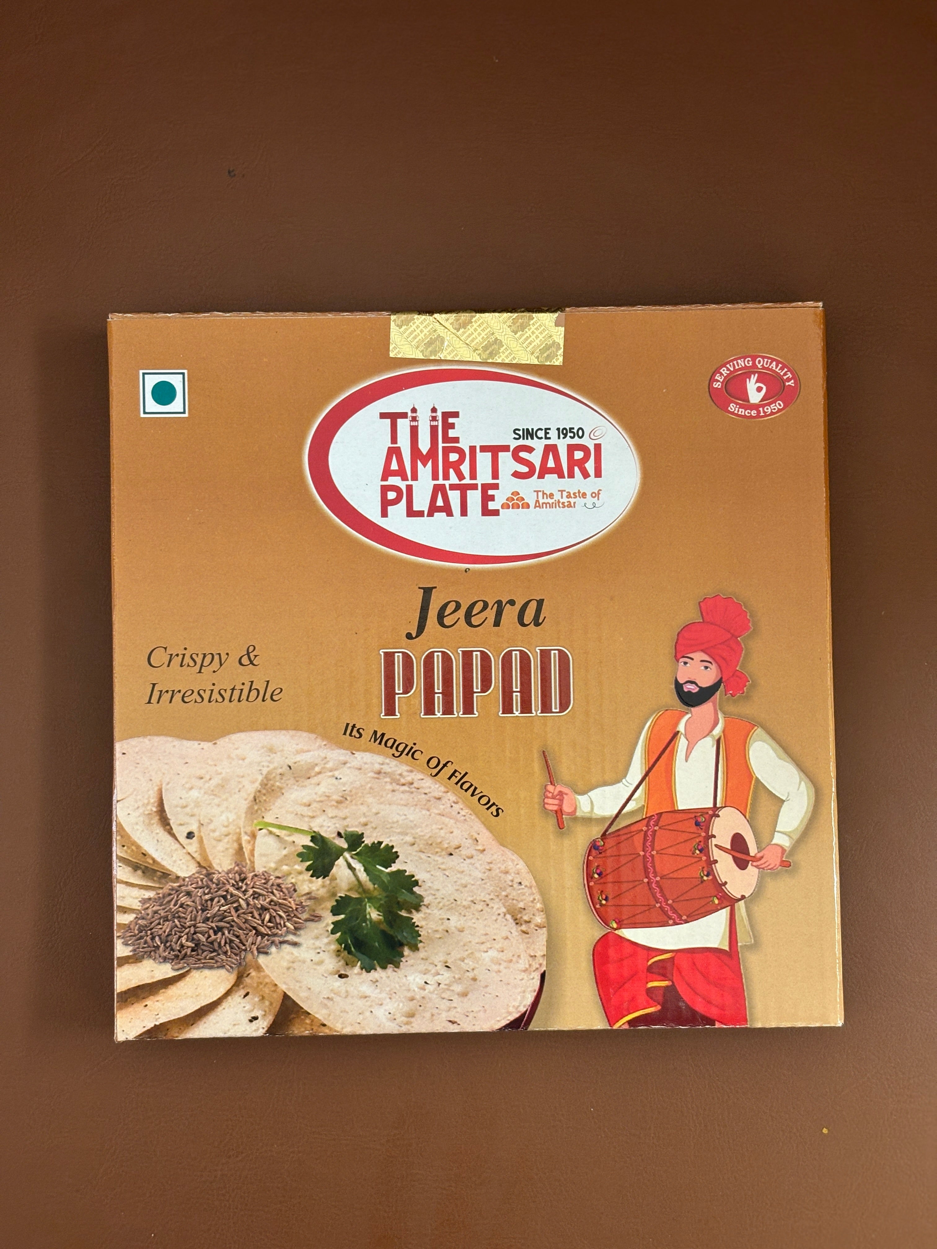 Amritsari Jeera Papad